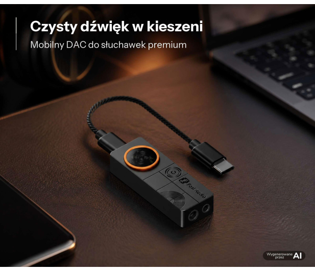 Fosi Audio Fosi Audio DS3 Obsidian - DAC/AMP słuchawkowy - 1583291 - zdjęcie 2